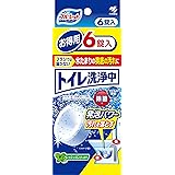 トイレ洗浄中 水洗トイレの便器の底(水溜り部分)洗浄剤 フレッシュミントの香り 6錠 小林製薬