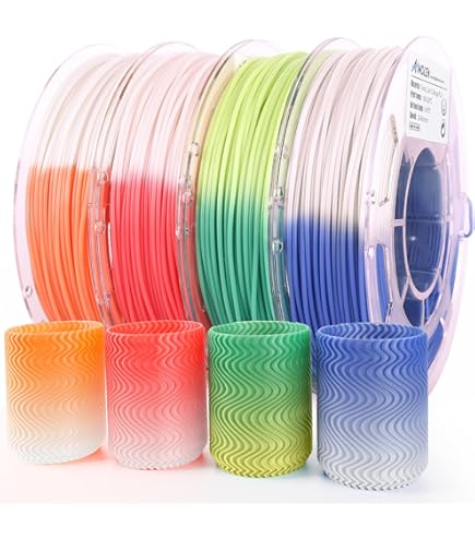 Amazon.co.jp: MIKA3D(ミカ3D)1.75mm ABS 3Dプリンターフィラメント 12