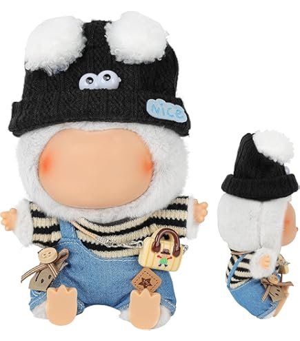 Amazon.co.jp: Labubu 服 Labubuぬいぐるみ 対応 手作り デニム
