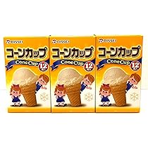 Amazon.co.jp: 日世 コーンカップ 12個入×3個【まとめ買い