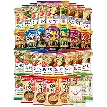 Amazon | アマノフーズ フリーズドライ 味噌汁 2ヶ月 31種62食