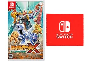 ほねほねザウルスX 超合体! ビルド&バトル -Switch 【Amazon.co.jp限定特典】Nintendo Switch ロゴデザイン マイクロファイバークロス 同梱
