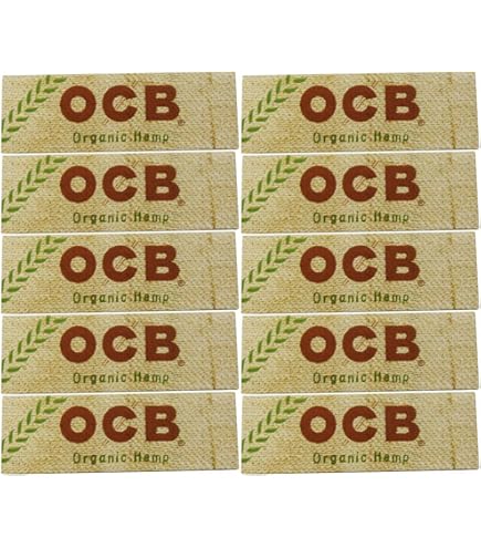 【送料無料】 OCB オーガニックヘンプ ペーパー 50個セット ORGANIC HEMP　※手巻き タバコ 煙草 ローリングペーパー B645