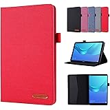 Duanr HUAWEI MediaPad M5 lite 8 JDN2-W09/JDN2-L09 8インチ 専用ケース カバー スタンド機能 カード収納可能 衝撃吸収 耐衝撃 タブレットケース