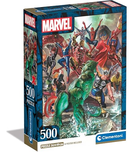 マーベル　アベンジャーズ 12個セット　ジグソーパズル 1000ピース Amazon.co.jp: Clementoni ジグソーパズル - マーベル アベンジャーズ