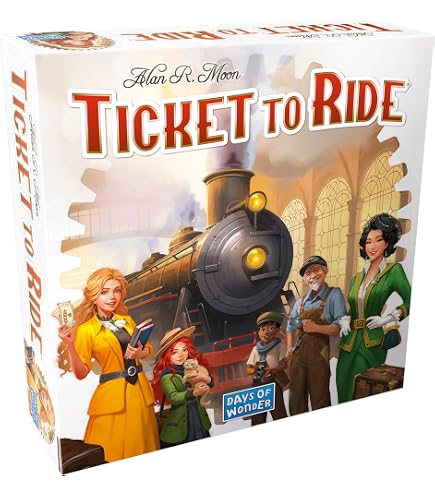 【激レア　ボードゲーム】チケットトゥライド（キッズ）ハロウィンバージョン Amazon | Ticket to Ride Ghost Train Board Game | Train Themed