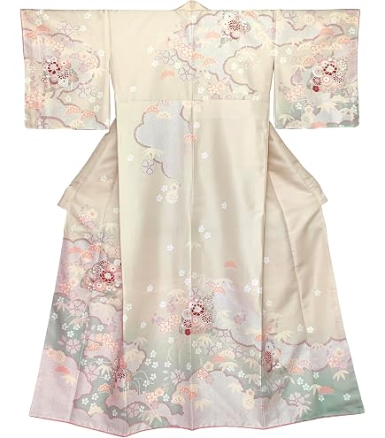 Amazon.co.jp: 秀逸色彩 一色生子さん まるで名画 手描き 友禅 逸品