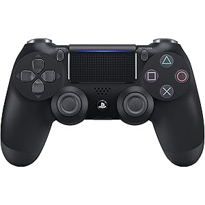 【純正品】ワイヤレスコントローラー(DUALSHOCK 4) ジェット・ブラック (CUH-ZCT2J)【Amazon…
