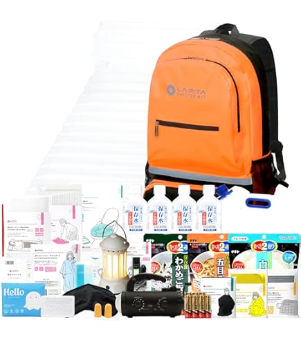 Amazon｜LA・PITA 防災セット SHELTERプレミアム 2人用 【NS