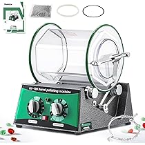 Amazon | Huanyu バレル研磨機 チェンジバレル研磨機 ロータリーバレル 