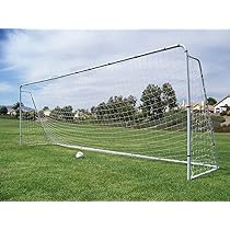 サッカーゴール Amazon | 公式サイズ 24 X 8 X 5 フィート スチールサッカー
