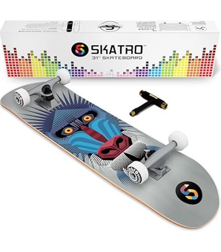 Element Complete Skateboard - 31" X 7.75" Popsicle Deck For Kids & Beginners, 220 Lb Capacity
