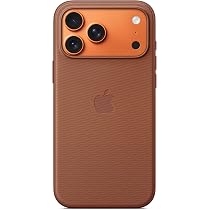 純正iphone17promax ケース シエナ MagSafe対応iPhone 17 Pro Maxテックウーブンケース - シエナ - Apple