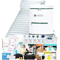 Amazon｜LA・PITA 防災セット ラピタプレミアム 1人用 【NS】（緑