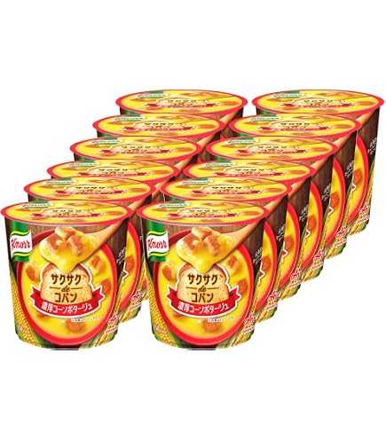 Amazon.co.jp: クノール スープDELI サクサクパン入り 北海道コーン