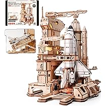 Amazon | ROKR 立体パズル 電動マーブルラン LGC01＆LGA01＆接続部品 3