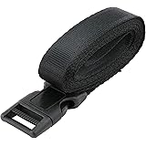 E-Value ワンタッチ荷締ベルト バックル式 長さ2m 幅25mmブラック PT-252(BK)