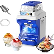 Amazon.co.jp: 電動氷粉砕機 業務用 アイスクラッシャー 5Lホッパー