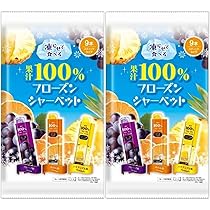 Amazon.co.jp: リボン 果汁100％フローズンシャーベット 凍らせて