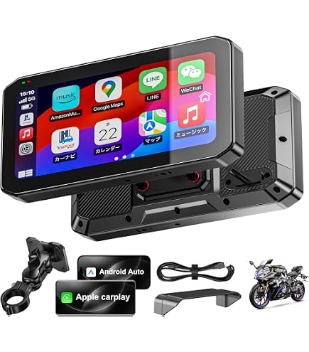 Amazon.co.jp: Spedal CL871 バイク スマートモニター CarPlay Android