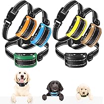 Wanbull SN1817 しつけ用首輪 Amazon | 6個 ショックなし 振動 犬用首輪 人間 樹皮 犬 首輪