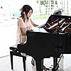 川島海荷 白のワンピースでピアノを演奏 iPad壁紙 iPad壁紙