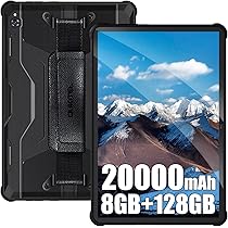 Amazon.co.jp: OUKITEL RT2 防水タブレット 20000mAh大型バッテリー 