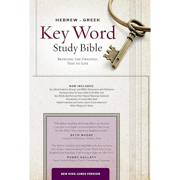 Hebrew-Greek Key Word Study Bible-KJV: KJV Edition, Hardbound