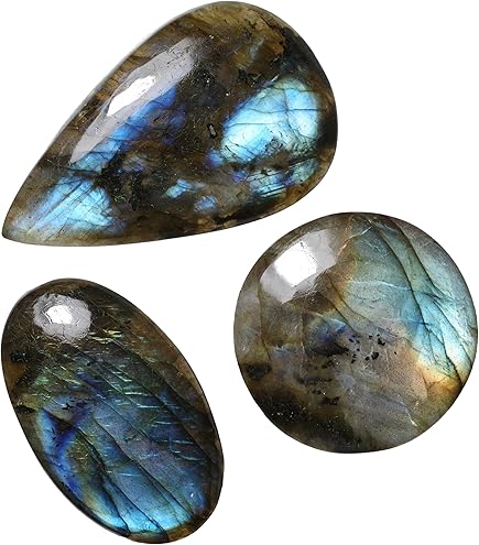 Amazon.co.jp: ラブラドライト 原石 ポリッシュ 天然石 パワーストーン