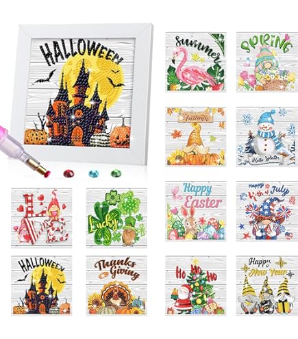 Amazon.co.jp: DIAMOND ART CLUB Autumn Mini Dazzles™、楽しい