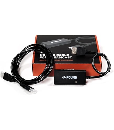 POUND HDMI HD Link Cable for PlayStation 2 - Compatible with