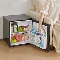 Amazon | 【大容量、50L。】 ONE STEP 1ドア冷蔵庫 小型 両開き