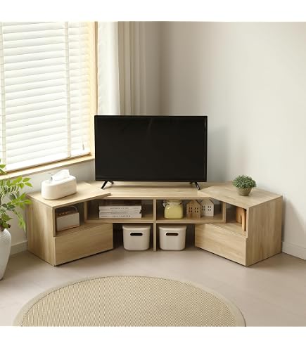 Amazon|テレビ台 コーナー L字収納 拡張可能 伸縮自由 幅93~172cm Amazon|テレビ台 コーナー L字収納 拡張可能 伸縮自由 幅93~172cm