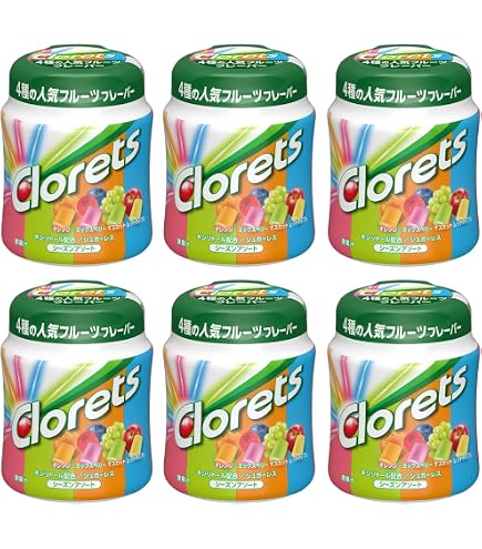Amazon | モンデリーズ クロレッツXP アップル ボトル 135g×6個 