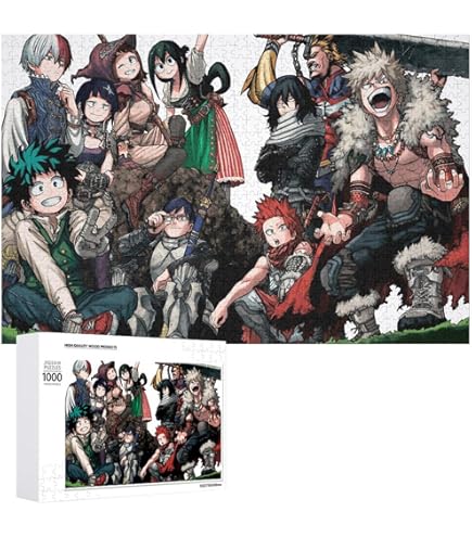 限定価格‼︎✨【ヒロアカ】ヴィラン　パズル　size:38×53cm Amazon | エンスカイ(ENSKY) TVアニメ『僕のヒーローアカデミア