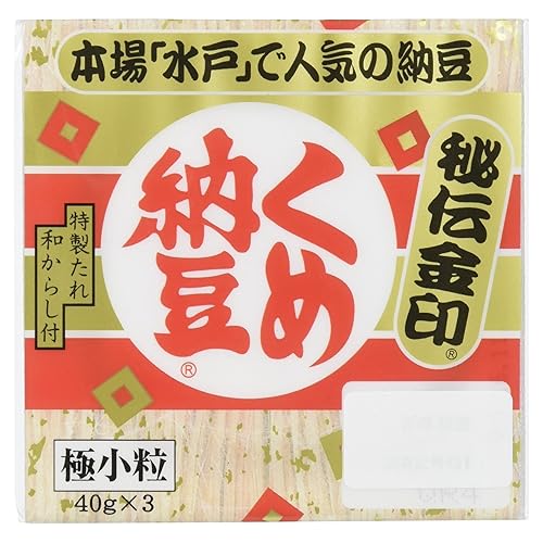 くめ納豆 秘伝金印