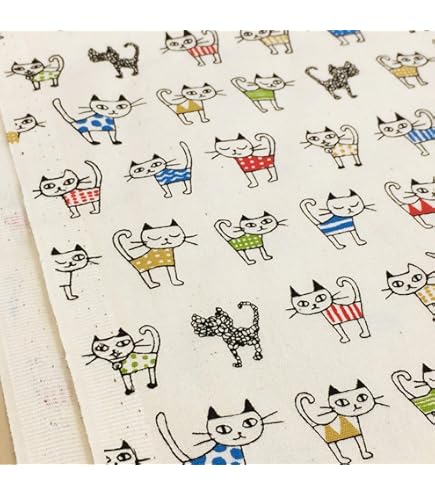 黒猫りんごパネル生地 ハンドメイド 黒猫りんごパネル生地