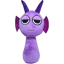 紫色の髪のキャラクター ぬいぐるみ 20CM ぬいぐるみ 無属性 着せ替え人形 コットンドール 紫色の髪