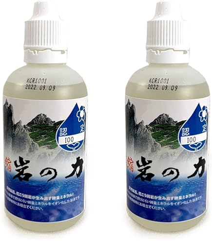 Amazon.co.jp: 岩の力 野島式超ミネラル水 濃縮タイプ100ml (1本