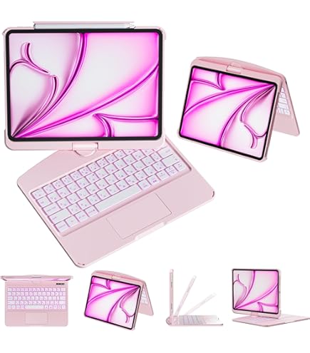 Amazon.co.jp: iFacemall ipad キーボード付きケース Pro 13インチ（M4