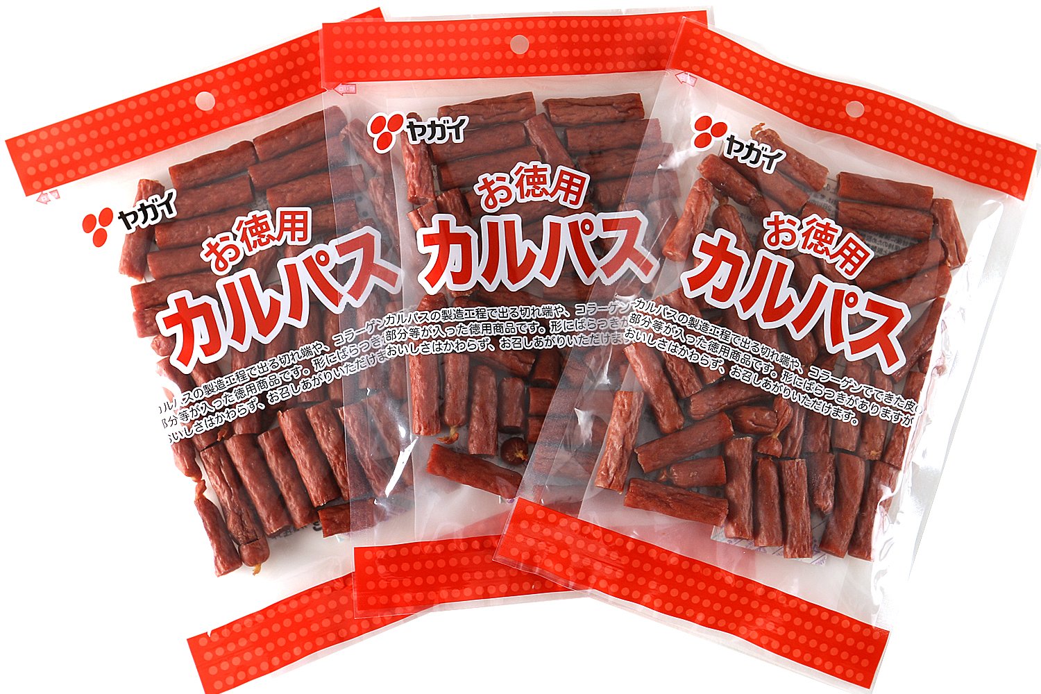 【ブラックフライデー】【799円】 ヤガイ お徳用カルパス 140g×3袋