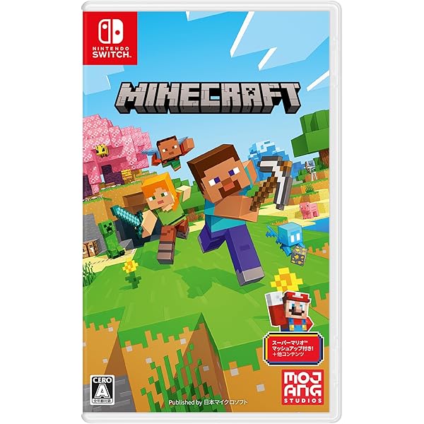 Amazon.co.jp: Minecraft (マインクラフト) (輸入版:欧州) - Switch  