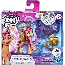 My Little Pony Figur Hitch Trailblazer – 5 Cm Transparente Kristall-Pony-Figur, Inspiriert Vom Film, Für Kinder Ab 3 Jahren