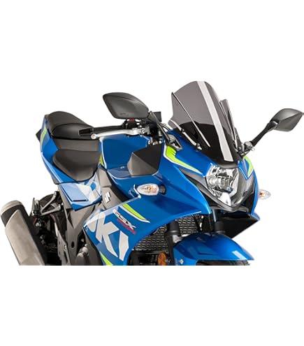 Amazon | Puig 8912H RACING SCREEN [SMOKE] ZX-10R(16-20/17-20/18-20