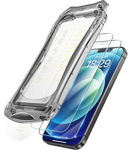 Amazon.co.jp: iPhone12/iPhone12 Pro ガラスフィルム 全画面保護