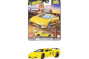 ホットウィール(Hot Wheels) ブールバード '95 ランボルギーニ ディアブロ SV 乗り物おもちゃ ミニカー 3歳から イエロー JBL13