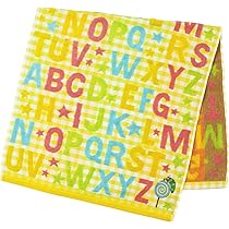 Amazon｜コンパクト バスタオル はらぺこあおむし キャンディ イエロー