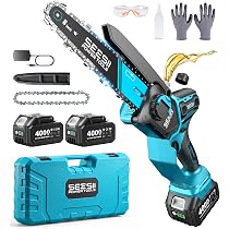 Amazon | 【2026新型】SEESII 8インチ充電式電動チェーンソー