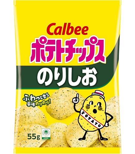 Amazon.co.jp: カルビー ポテトチップス しあわせバター 60g × 12袋
