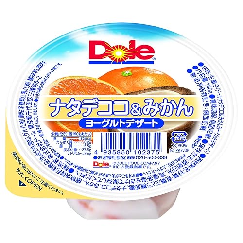 Dole ナタデココ＆みかん ヨーグルトデザート